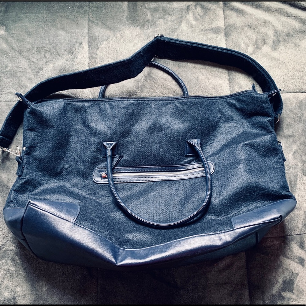 DSW Large Navy Blue Tote Bag